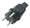 606250 Schukostecker für Illu-Kabel 13x5 mm