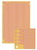 912/HP Laborkarte 100x160 Hartpapier mit Cu-Auflage mit Steckerleistenanschluss und Befestigungslöchern