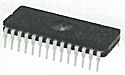 27C128-100P OTP 16 K x 8 CMOS EPROM 100 ns Gehäuse DIP28