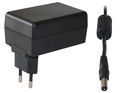 SNG-1215-21 (RoHS) Steckernetzteil Switchmode Prim 110 - 240 VAC Eurostecker Sek 12 VDC 1500 mA Kabel