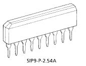 TCA2365 16-18 V bipolar IC for power comparator power schmitt trigger speed control of DC motors SIP9