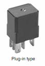 CM1 12V Relays 12VDC 96Ohm 35(NO)/20(NC)A SPDT (20mm 15mm 33mm) Plug-In Automotive