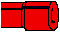 K 413010 IA 0.5-1.5 Parallelverbinder rot