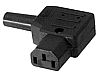 GST790 Kaltgeräte-Kabelkupplung rechts abgewinkelt