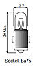 372056400 (RoHS) Telefonlampe Sockel Ba7s 60V 20 mA 1.20W filament CC-2F Mscp .191 life 5000