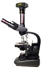 LEVENHUK D670T Digitales Mikroskop mit Trinokular und Kamera 5 Megapixel mit Weitfeld- Okulare WF10x
