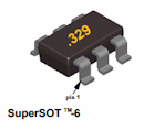FDC6329L Power Switch 1.9 A Super SOT