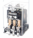 PR46C0024VAC (RoHS) Relais 3 WE 10/20 A 250 VAC/DC Spule 24 VAC Printkontakte 1x0.8 mm