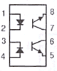 LTV829 2-fach Koppler V iso 5KV