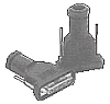 165 X 15119 X SUB-D Gehäuse Bauform 23 9-pol. Wasserdicht. Farbe schwarz Schrauben M3 lang Mindestabnahme