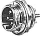 NC-512 CB-Mikrofon-Einbaustecker 2 pol.