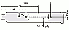 PCI 018 L Slotblech Durchbrüche 1x 25-polig