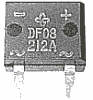 B80C800 DIL Gleichrichter 80 V 0.8 A Gehäuse DIL4 LxBxH 8.5 x 6.5 x 3.3 mm
