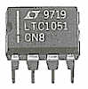 LTC1051CN8 Choper-Stab OP m.int.Sample-and-hold