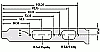 PCI 031 L Slotblech Durchbrüche 1x 15-polig 1 x 9-polig