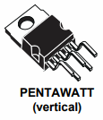 VN06 Intelligente Leistungstransistoren Pentawatt vertical