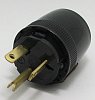 76110.20.250 (RoHS) USA Netzstecker 3-polig 20 A 250 V schwarz NEMA 6-20P