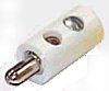 RA-05 WS Modellbau-Stecker 2 6mm weiß