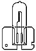 501131114 Halogenlampe Auto H2 6 V 55 W Sockel X5111 DxL 9 x 31 mm