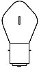 423122700 Straßen + Schienenverkehr Niedervolt Glühlampen 12 V 27 W 225 Lumen Sockel Ba20s