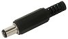 HS 103350 Niederspannungsstecker Stift 1 mm 3.3/5 mm Griffkörper kantig für Laptop